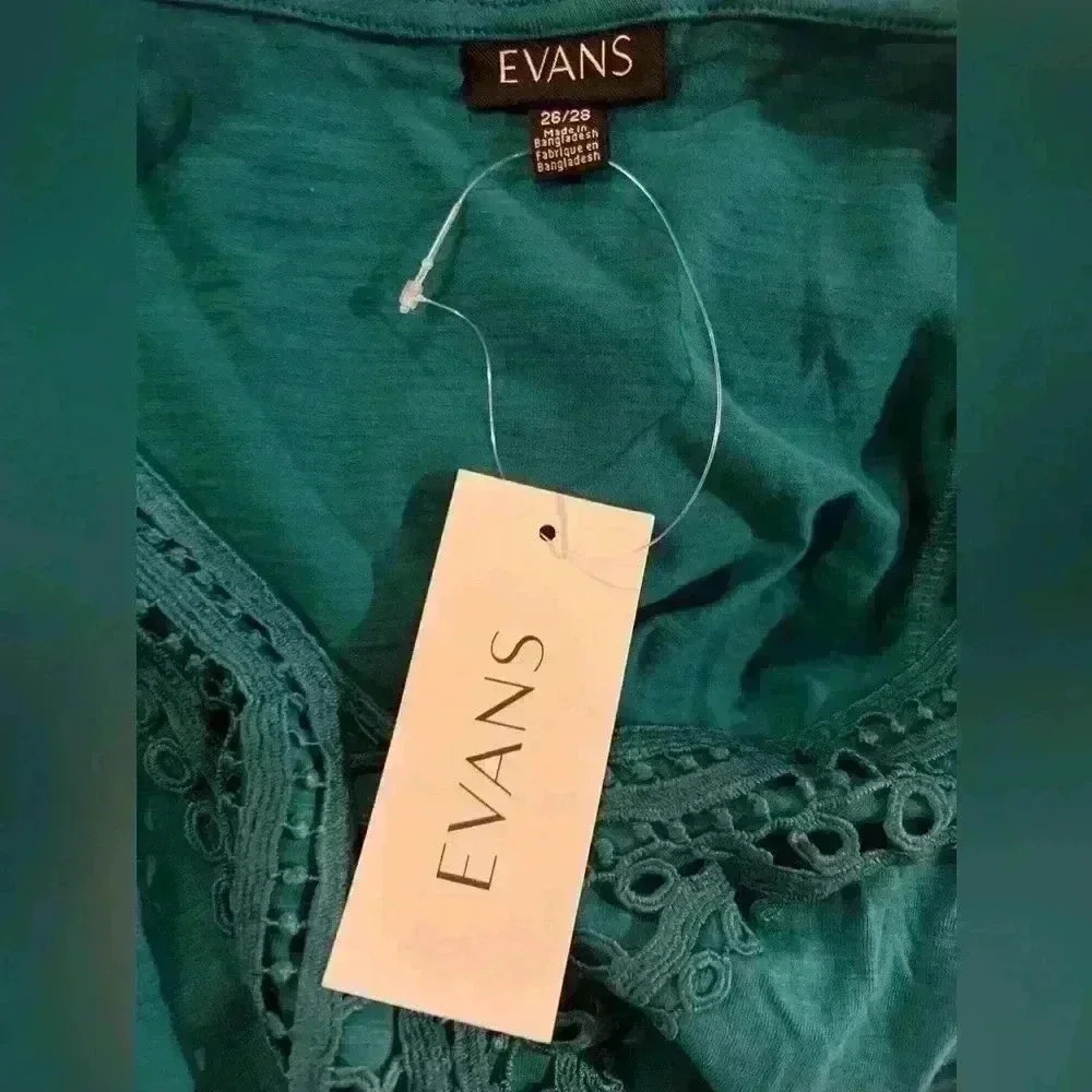 🆕 City Chic “Evans” plus size blouse. Size 26/28. NWT - Picture 4 of 6